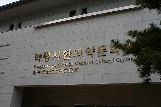 薬令市場韓醫薬文化館