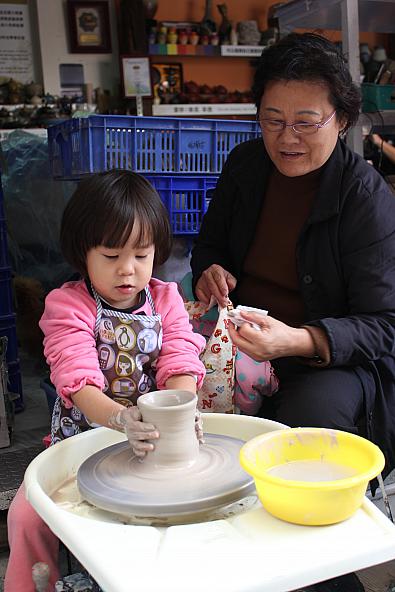 こんなほほえましい光景も