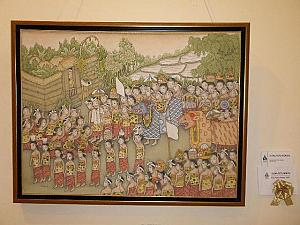日本でも有名なモコ氏の絵画