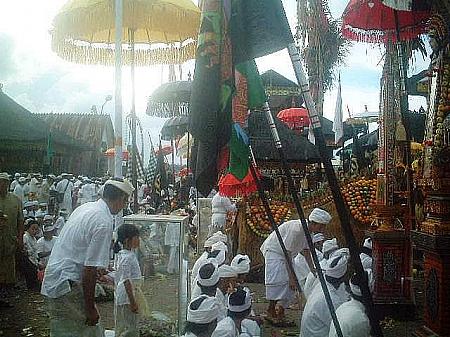 10年に一度！ブサキ寺院の大祭 ブサキ寺院バリ・ヒンドゥー教