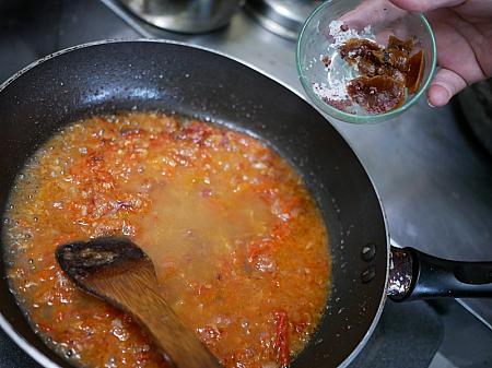 インドネシア料理を作ろう！　その11　サンバル・トマト