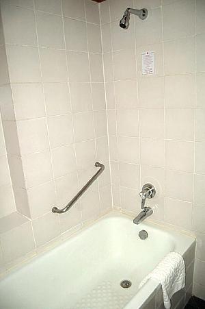 バスルームは全タイプ共通。　スタンダードからバスタブがあります。
