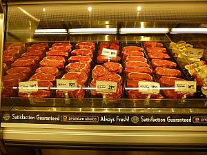 アメリカではやっぱりお肉