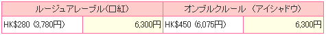 香港VS日本　価格徹底比較
