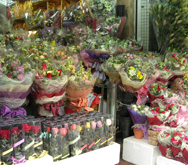 香港のバレンタインデーは、チョコより花束！！ -香港各地より