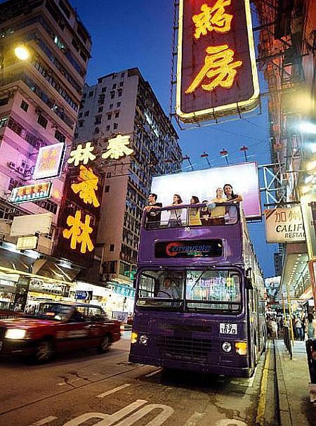 香港名物！オープントップバスツアー徹底比較 オープントップバスオプションツアー