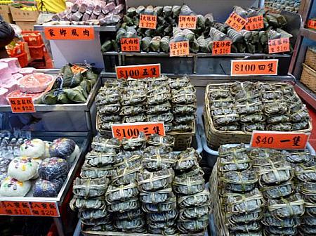 街の至る所で上海蟹が販売されます