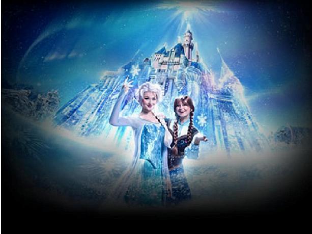 商品ではないですが、香港ディズニーランドでは「アナと雪の女王」がテーマのイベントを開催中～。