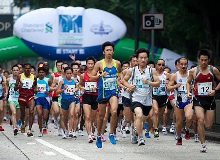 1月21日　香港国際マラソン