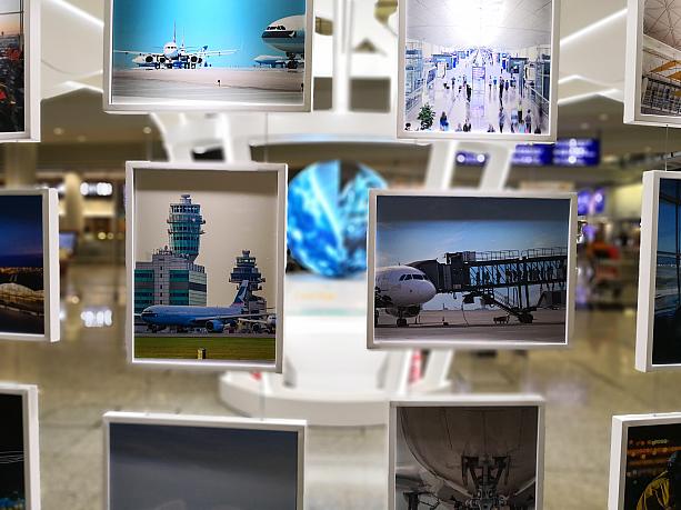 空港や空を集めた写真展です。懐かしのカイタック空港もありますよ。