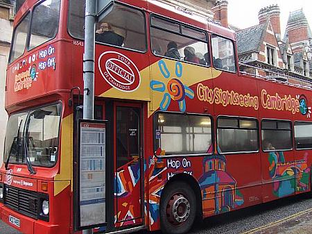 バスで巡るケンブリッジ観光！ 市内バス 観光バス交通