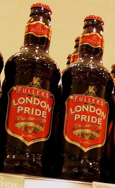London Pride ロンドンプライド（エール）：<BR>ロンドン市内に唯一残る家族経営醸造所であるフラーズで作られているエール。
