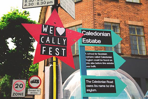 今週18日（日曜）、キングスクロス駅近くのカレドニアン・ロードが歩行者天国化し、The Cally Festivalが開催されます！