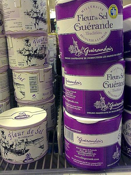 ゲランド産のお塩は世界的にも人気。