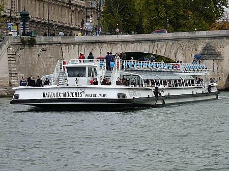 パリのセーヌ河のクルージングはとってもオススメ！