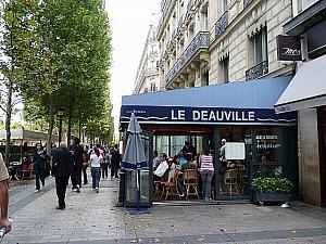 パリから北へ行った海辺の町、Deauville(ドーヴィル)の地方料理が楽しめるそう！
