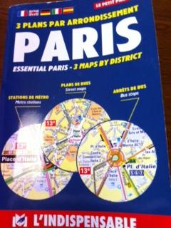 パリでフランス語の地図を使いこなそう！ パリ 地図フランス語地図
