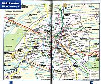 パリでフランス語の地図を使いこなそう！ パリ 地図フランス語地図