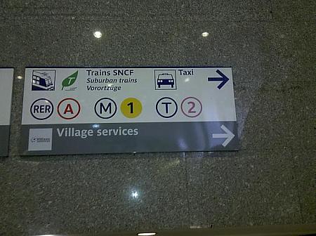 TramwayはTと表示されています。