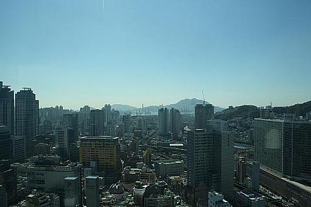 釜山港まで見渡せる最高の景色！