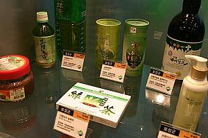 ・韓国で緑茶の産地として有名なポソン。特産品はやはり緑茶関連商品。