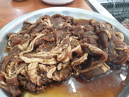 デジヤンニョムモクサル・豚の味付け肉