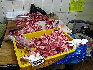 大量のカルビ肉が！