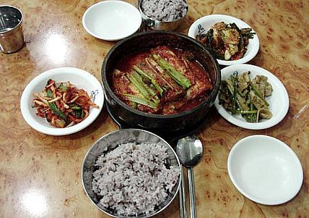 韓国の辛い料理