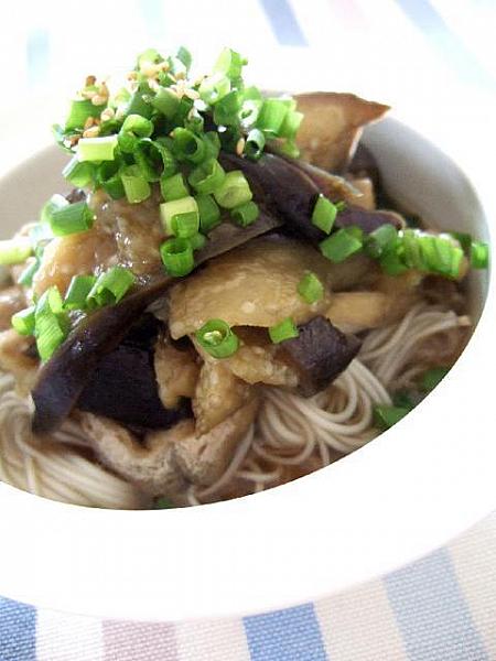 みゆき先生の簡単＆おいしい韓国料理レシピ！「コングクス＆たっぷり茄子のにゅう麺」