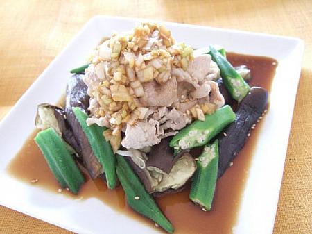簡単＆おいしい韓国料理レシピ！「豚しゃぶとなすの冷菜」