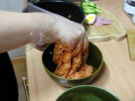 主婦企画、韓国料理を作ろう第４弾～ビビングクス編