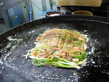 釜山の名物料理「東莱パジョン」