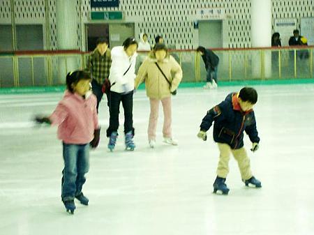 ソウルでフィギアスケートに挑戦！