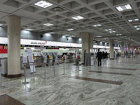 金浦空港国内線ターミナルをチェックしてみよう！ 国内線 チェジュ島 済州島 チェジュ 地方アクセス