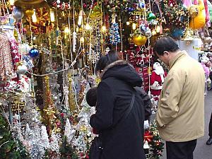 写真で見るクリスマス前の市場！