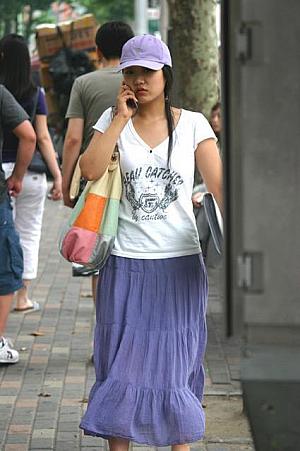 写真で見る江南駅周辺ファッションチェック！【２００５年７月】 ７月の服装7月の服装