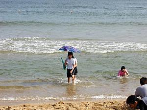 海雲台・広安里海水浴場海開き２００３