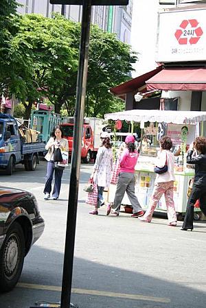 2005年釜山の春ファッション