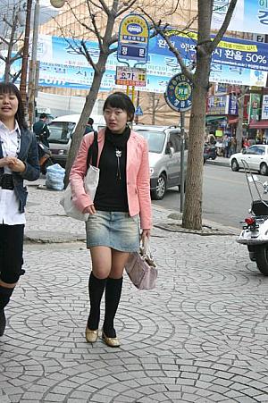 写真で見る釜山ファッションチェック！【２００７年３月】 ３月の服装3月の服装