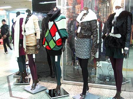 ディスプレイで見るファッションチェック！【２００８年１２月】 12月の服装１２月の服装