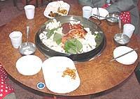 春川鶏カルビ（チュンチョンタッカルビ）の食べ方