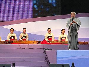 「日韓伝統楽器公演」日本の吉岡邦楽社と国楽奏者イ・セファン率いる韓国チーム