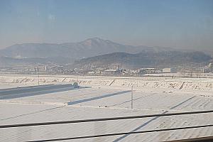 ソウル周辺は雪がたくさん！