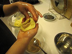 ホットク・ゴマ餅パン作りに挑戦（インスタントで！） ホットッ ゴマもちパン韓国のおやつ