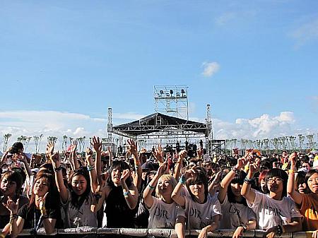 2010仁川ペンタポートロックフェスティバルに行って参りました☆