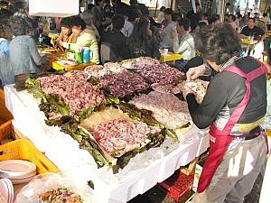 第19回チャガルチ祭りの詳細 チャガルチ 刺身フェ