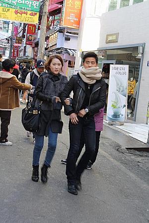 写真で見る釜山ファッションチェック！【２０１０年１２月】 ファッションチェック 流行アイテム ネックウォーマー １２月の服装12月の服装