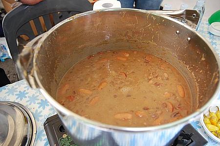 セルビアの豆スープ
