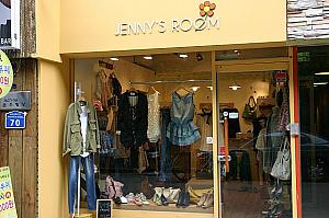 ⑤「Jennys room」他　靴やカバンの取り扱いもあり。