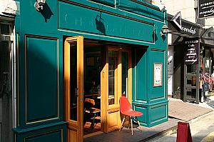 ⑩「mobbsie」チョコ好きさんは必ずお立ち寄りください！小さいけれど、パリやNYの街角にありそうなチョコレート専門カフェ。